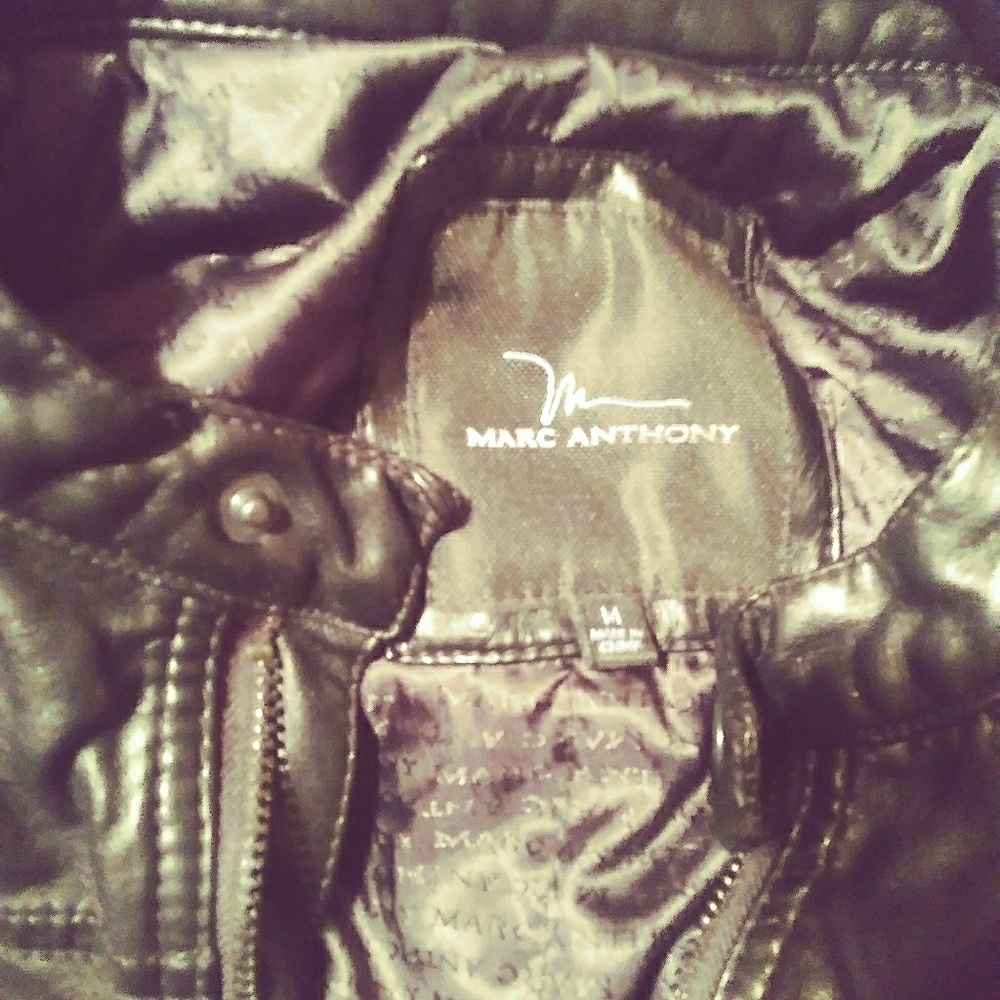 Marc Anthony leather jacket.